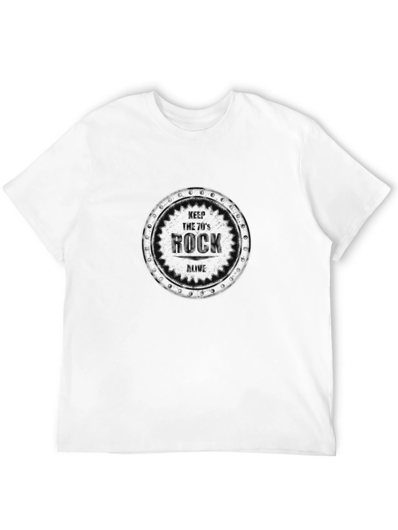 Keep the 70s Rock Alive Black Tee