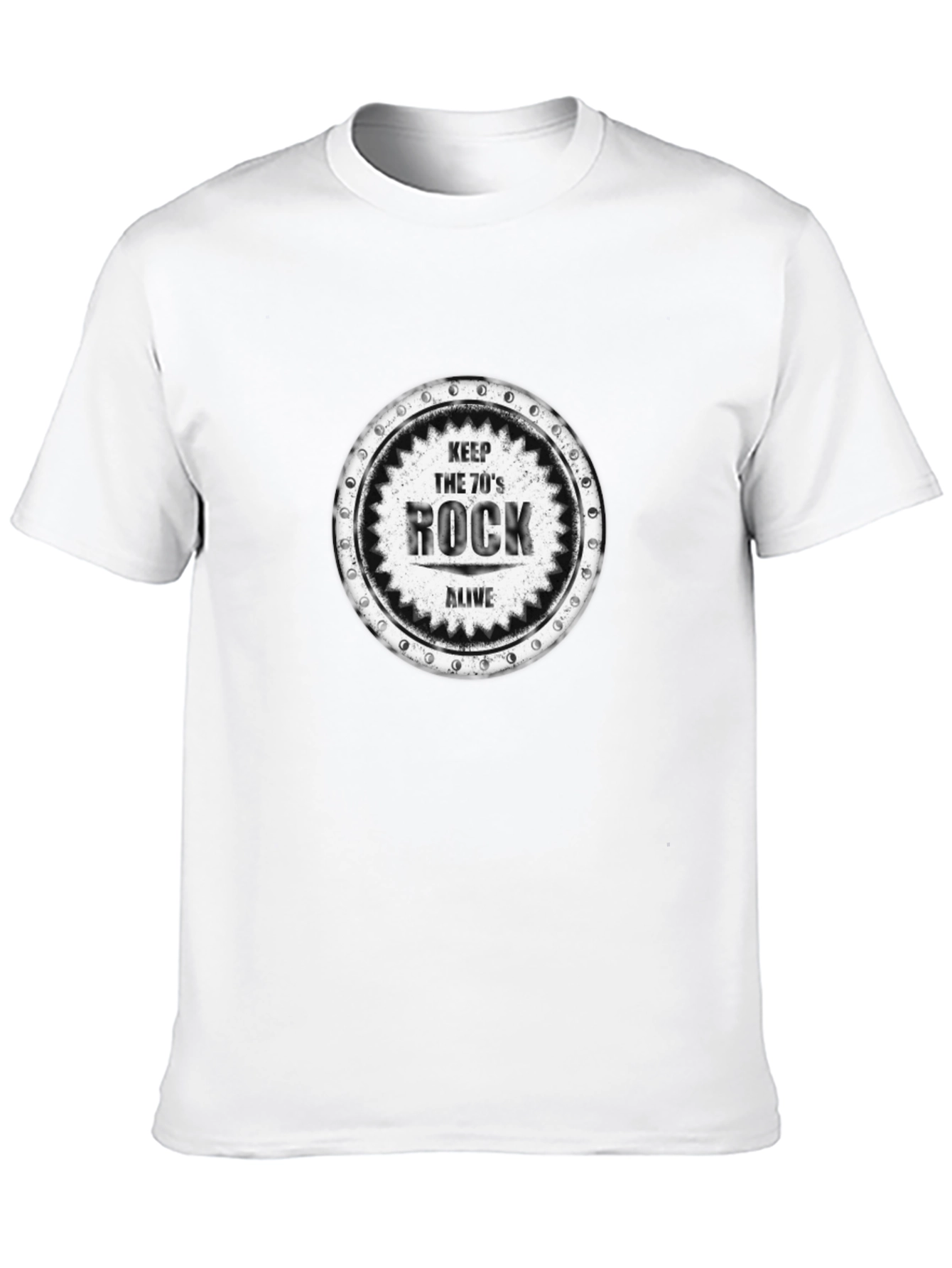 Keep the 70s Rock Alive Black Tee