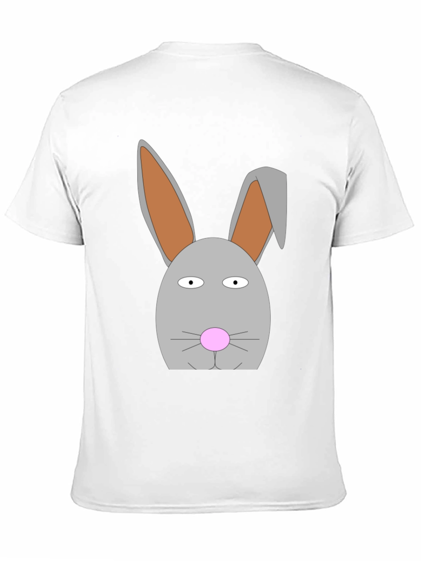 Funny Cartoon Bunny Rabbit Graphic T-Shirt