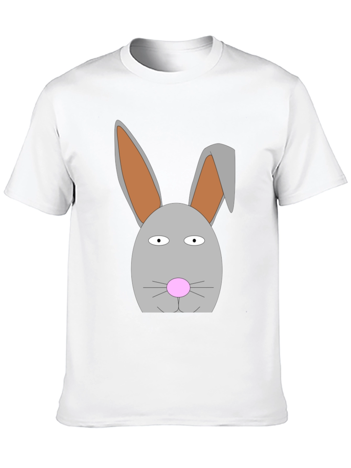 Funny Cartoon Bunny Rabbit Graphic T-Shirt