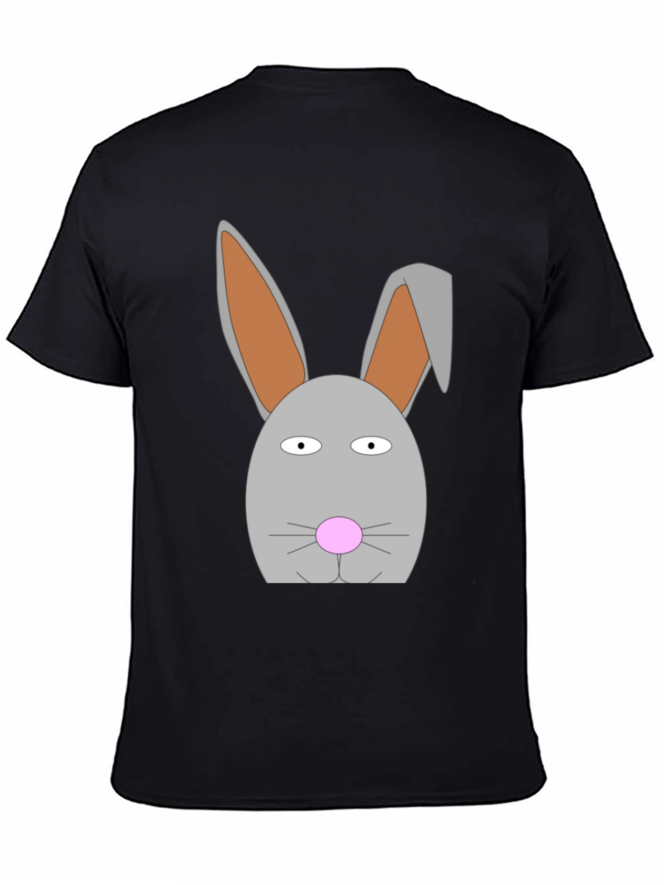Funny Cartoon Bunny Rabbit Graphic T-Shirt