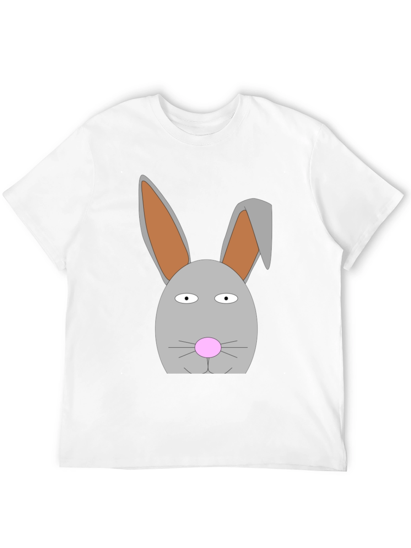 Funny Cartoon Bunny Rabbit Graphic T-Shirt