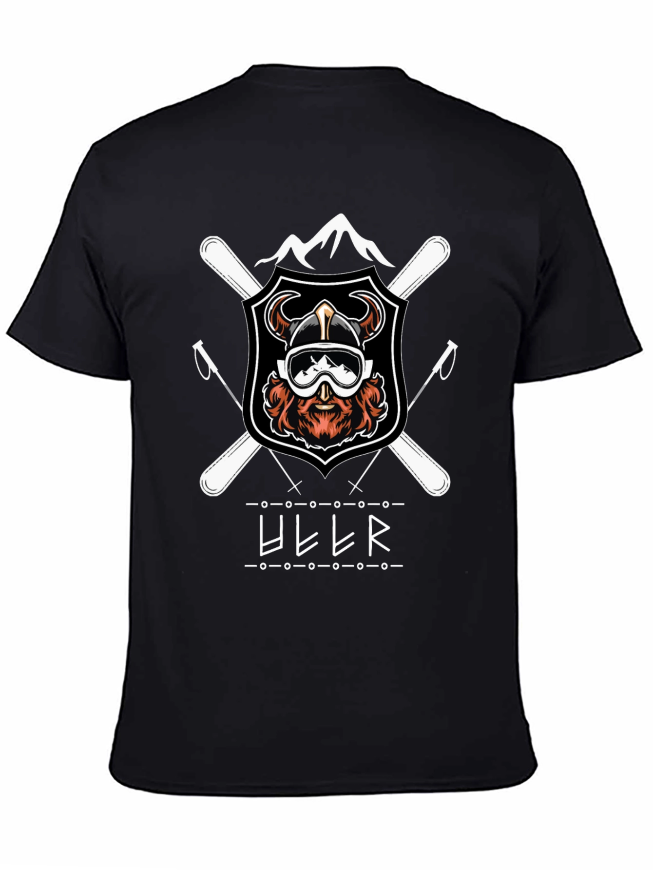 Ullr Viking Ski Graphic T-Shirt