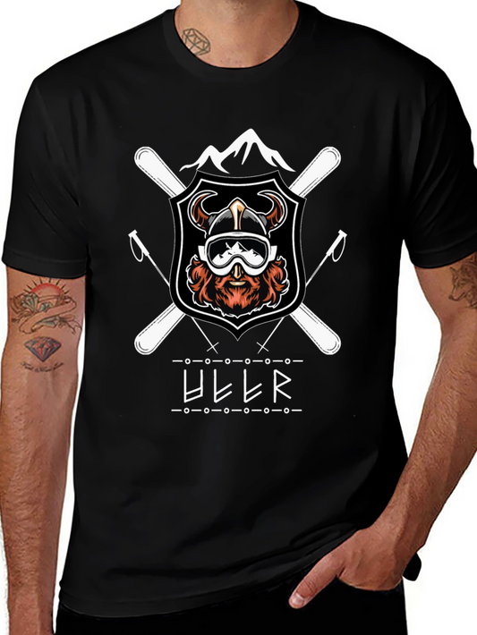 Ullr Viking Ski Graphic T-Shirt