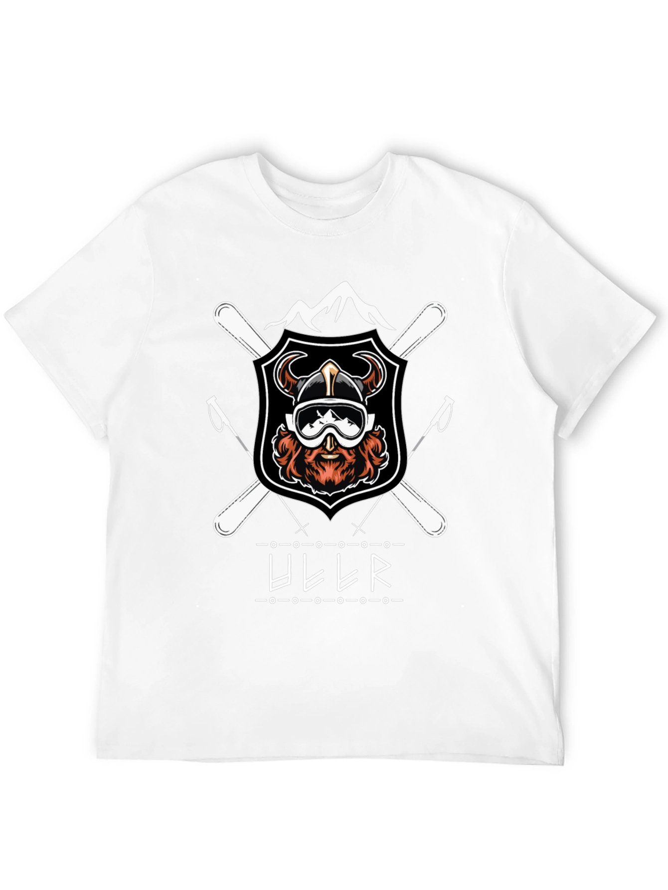 Ullr Viking Ski Graphic T-Shirt