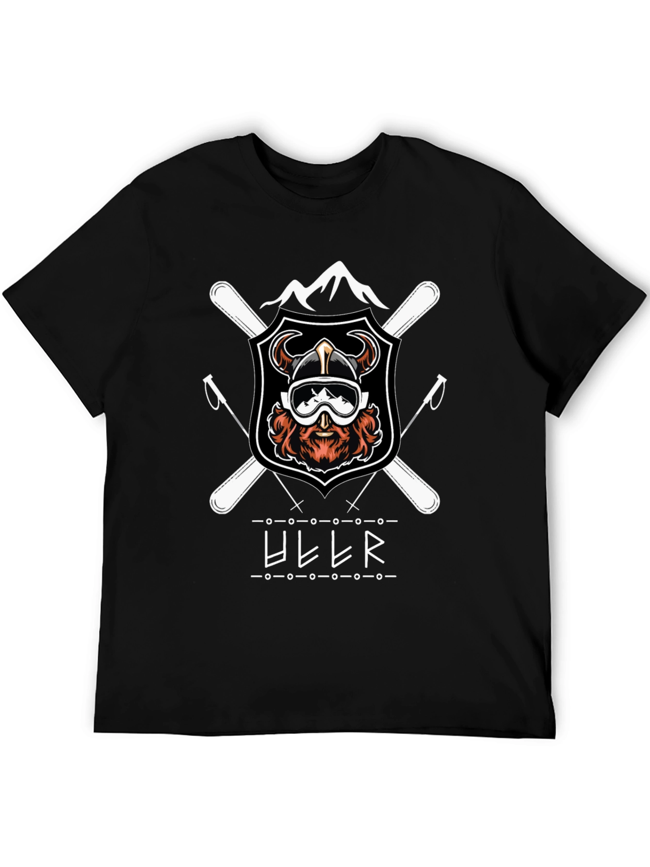 Ullr Viking Ski Graphic T-Shirt