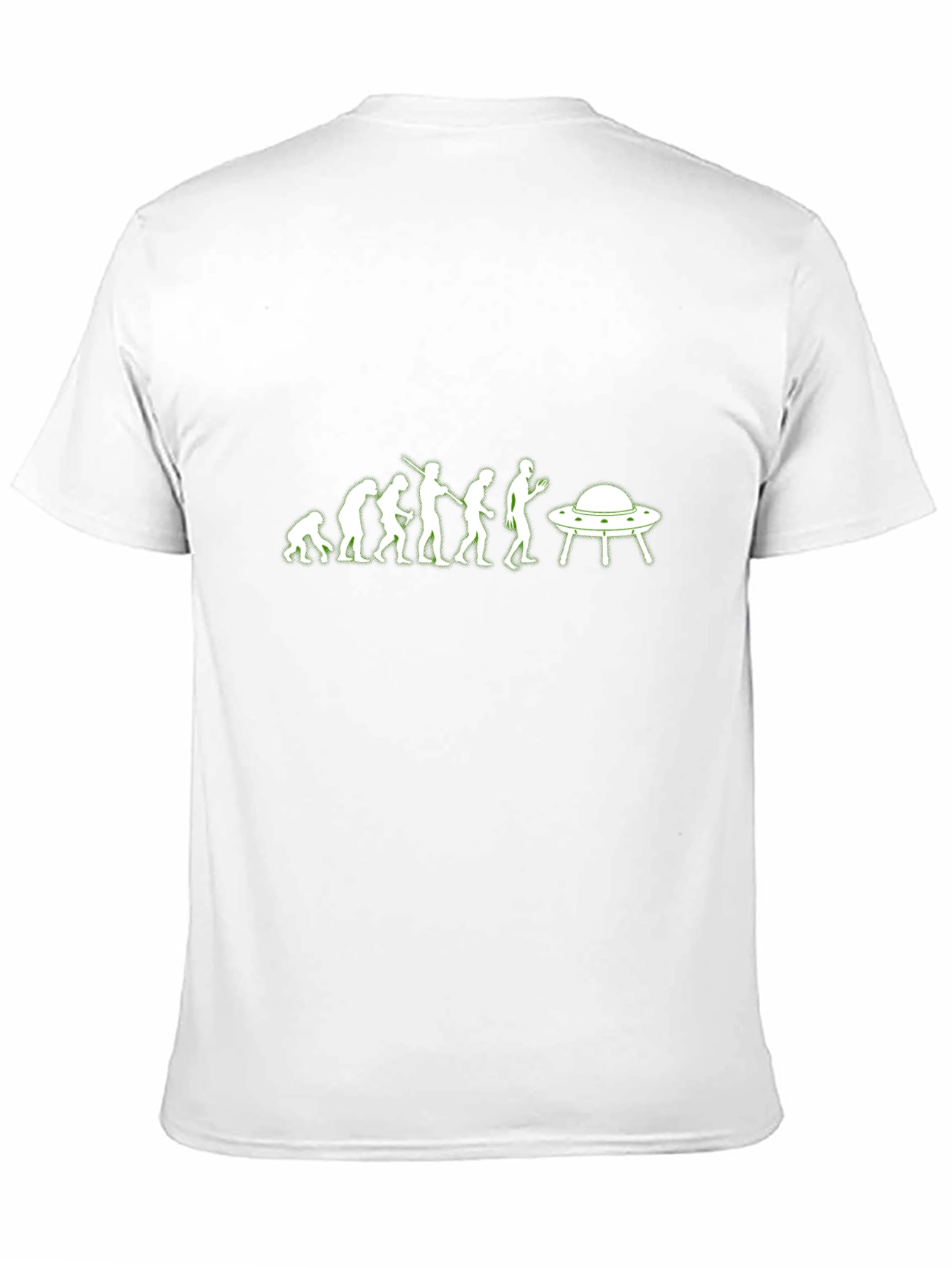 Evolution to UFO Black T-Shirt