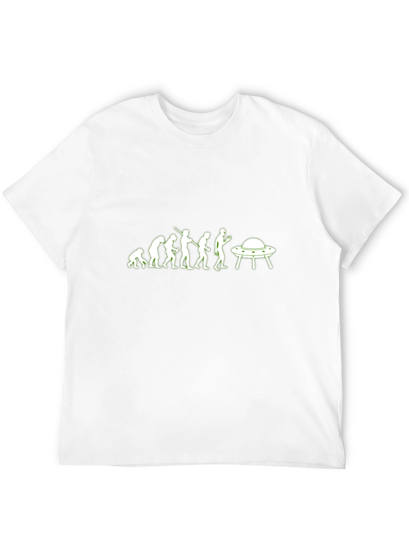 Evolution to UFO Black T-Shirt