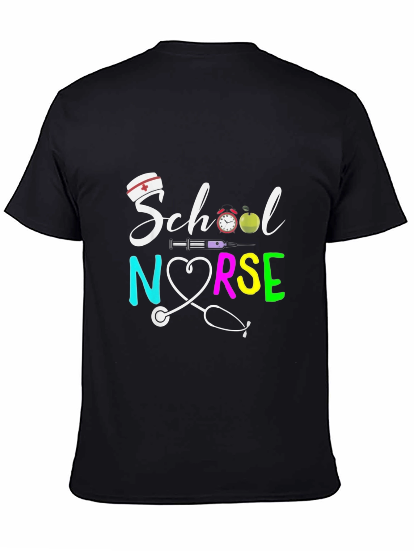 School Nurse Graphic T-Shirt