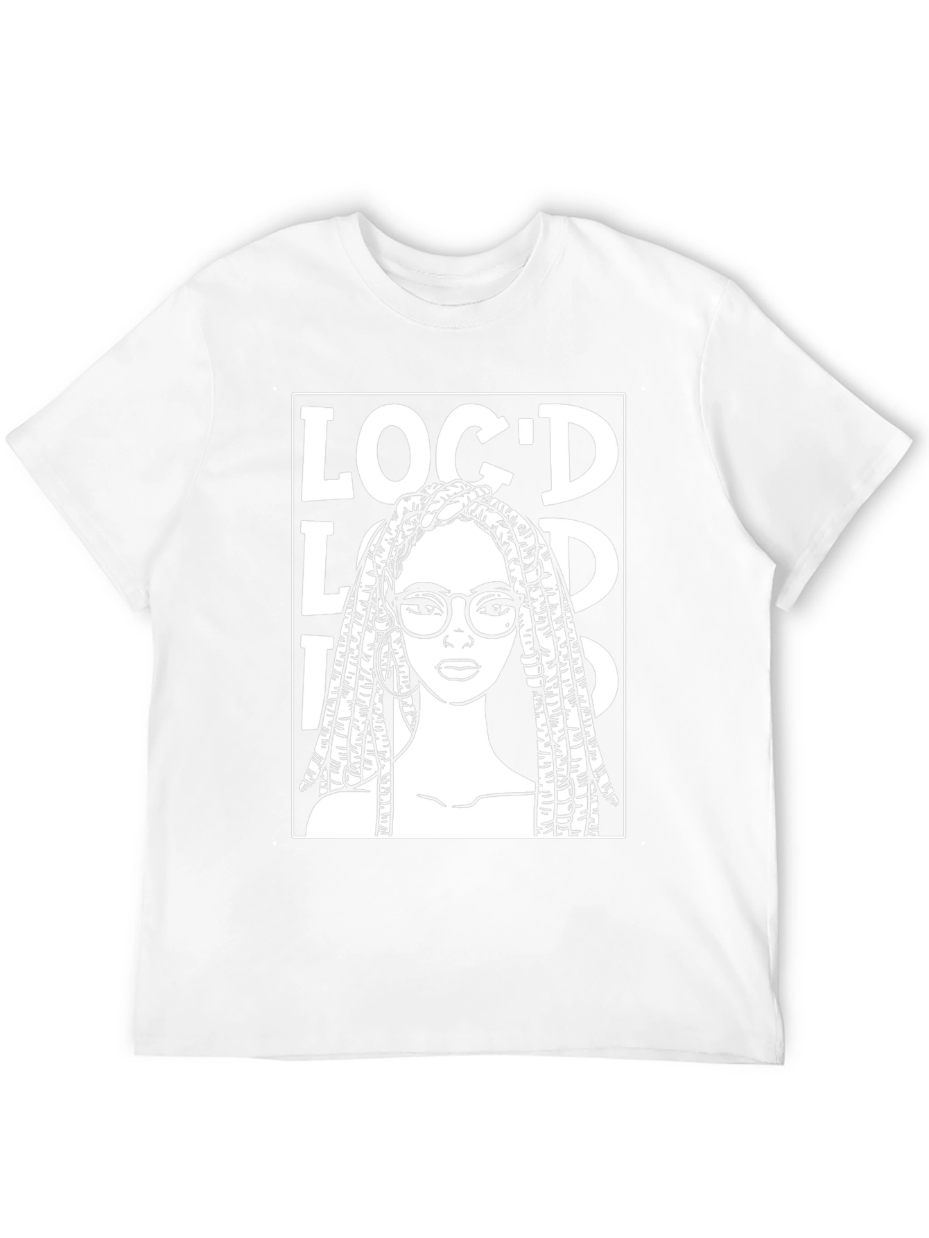 Locd T-Shirt - Black Cotton Graphic Tee