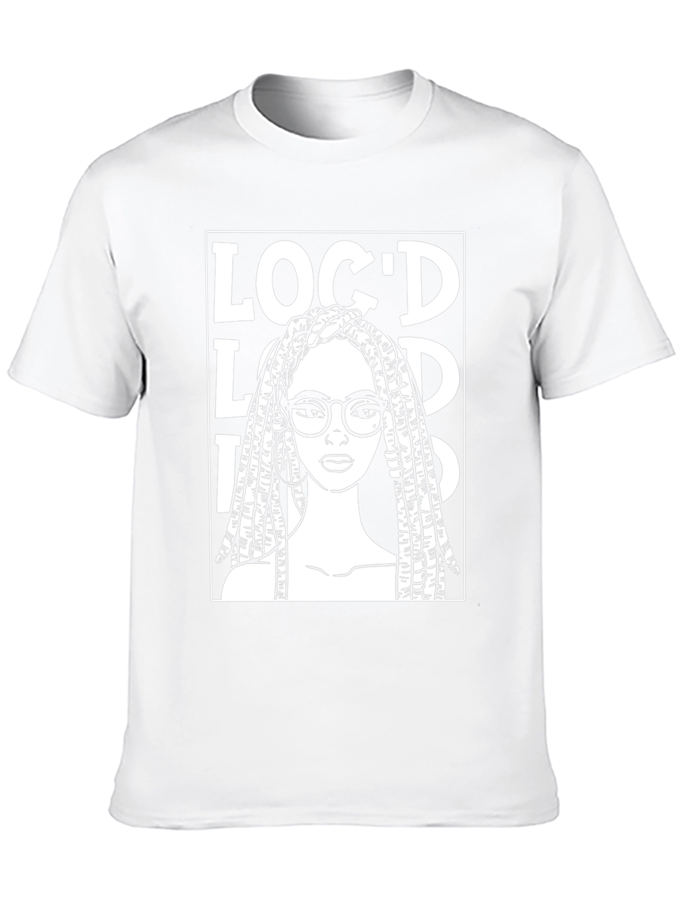 Locd T-Shirt - Black Cotton Graphic Tee