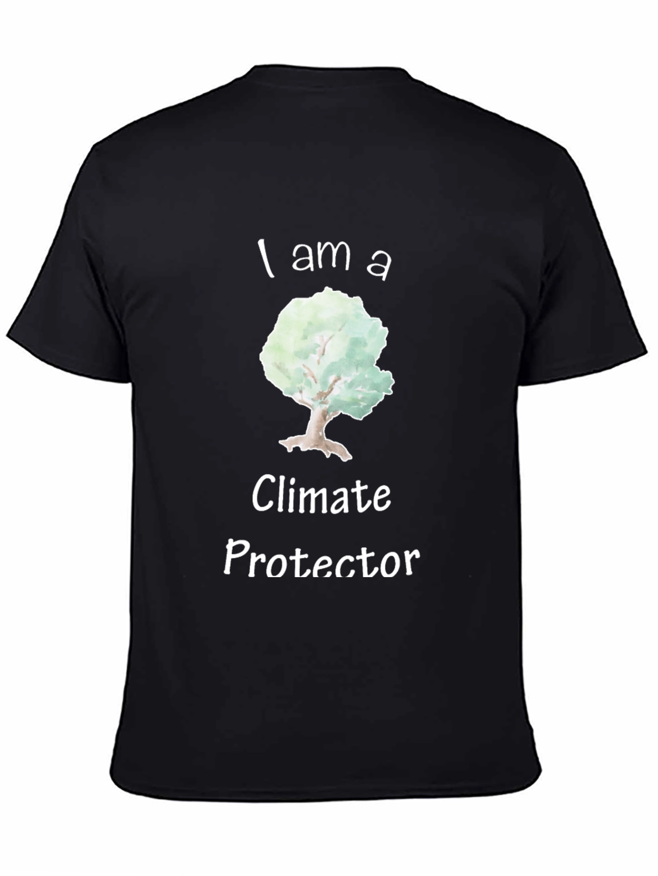 Eco-Friendly I am a Climate Protector Graphic T-Shirt