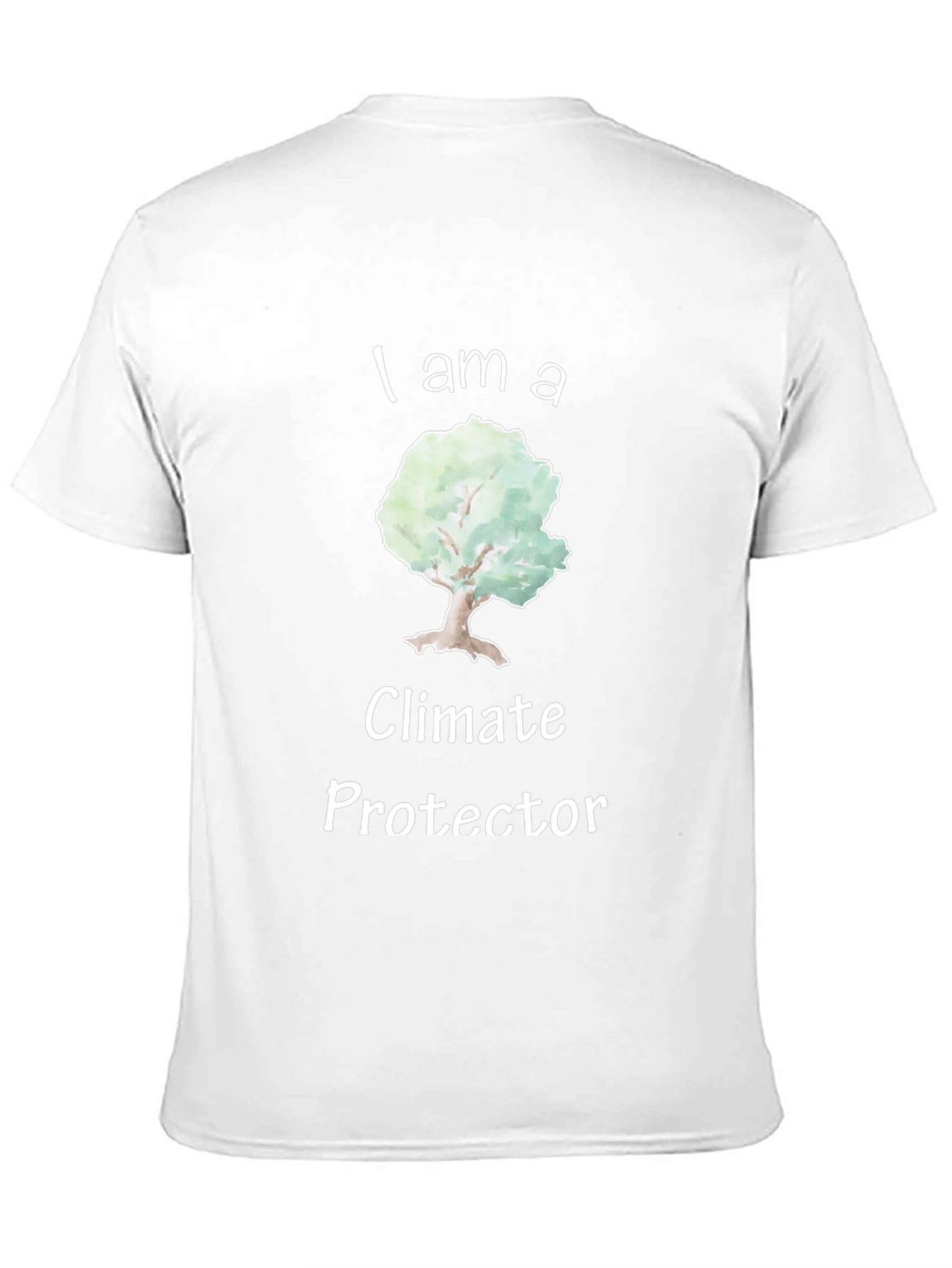 Eco-Friendly I am a Climate Protector Graphic T-Shirt