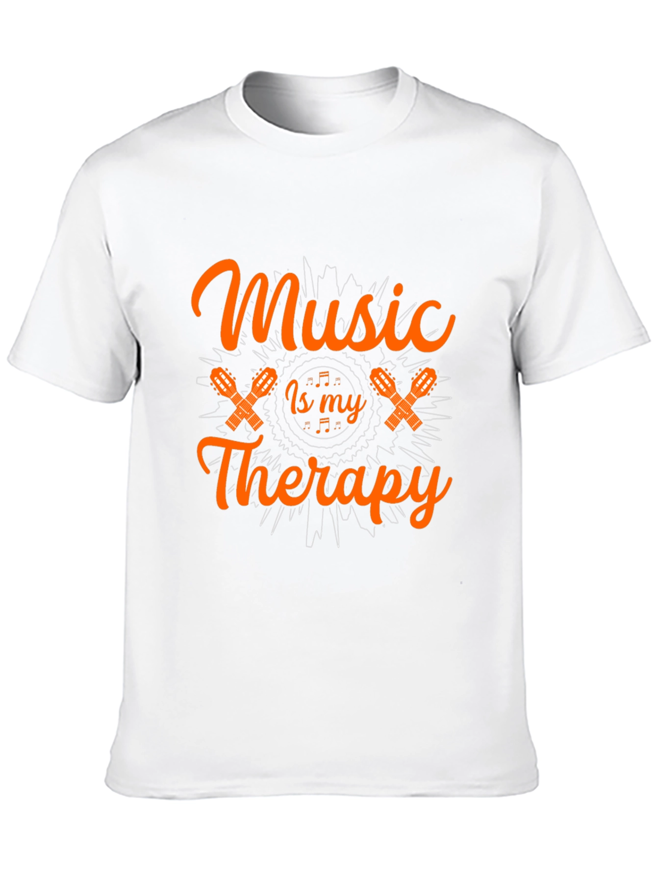 Music is My Therapy Graphic T-Shirt