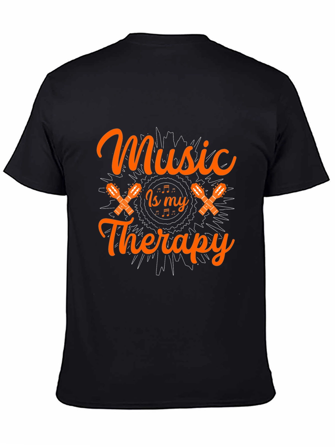 Music is My Therapy Graphic T-Shirt
