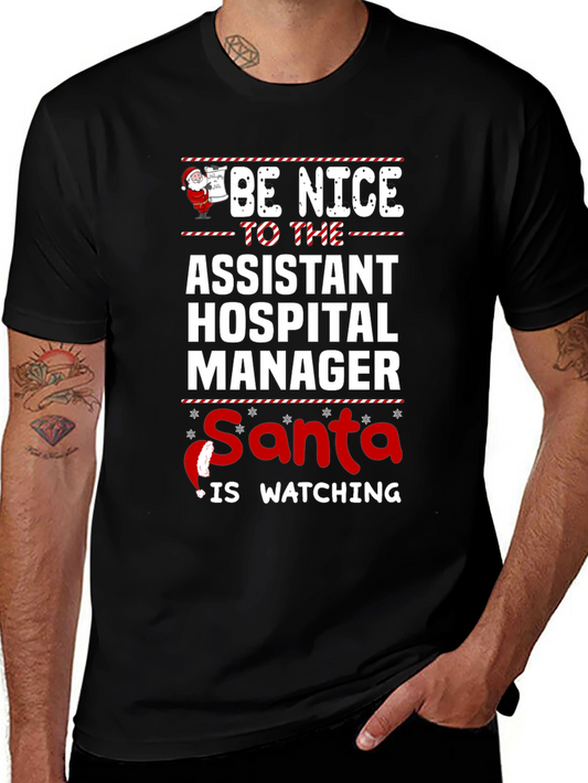 Assistant Hospital Manager Christmas T-Shirt