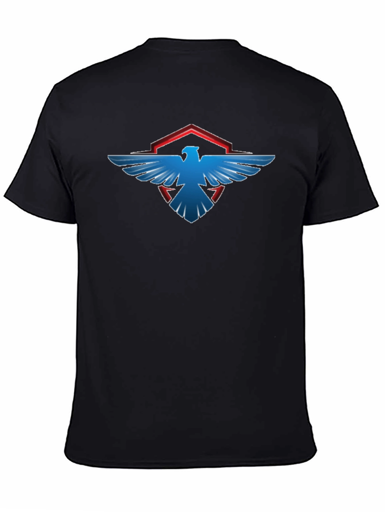 Bold Eagle Graphic Tee - Mens Black T-Shirt