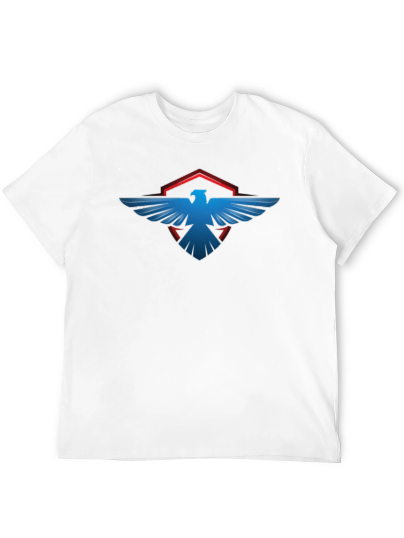 Bold Eagle Graphic Tee - Mens Black T-Shirt