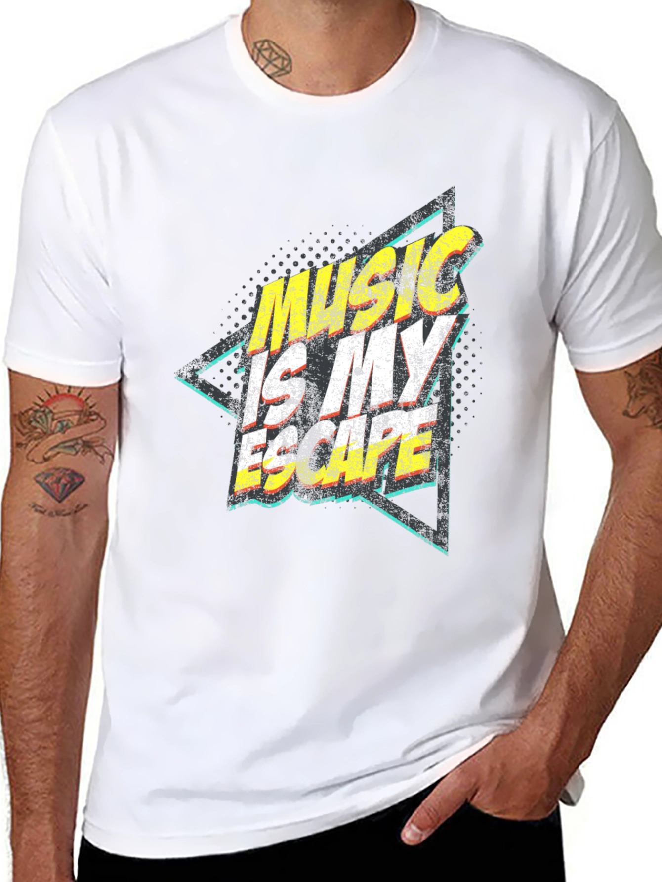 Music is My Escape Graphic Tee