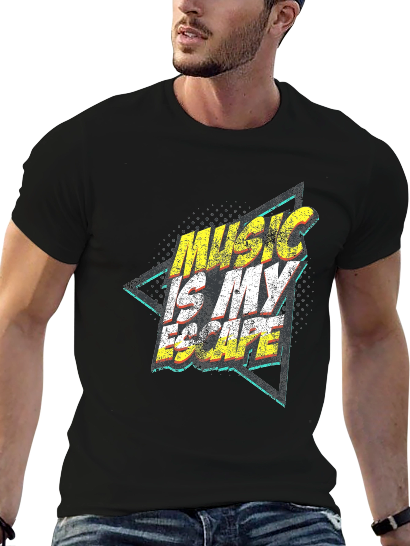 Music is My Escape Graphic Tee