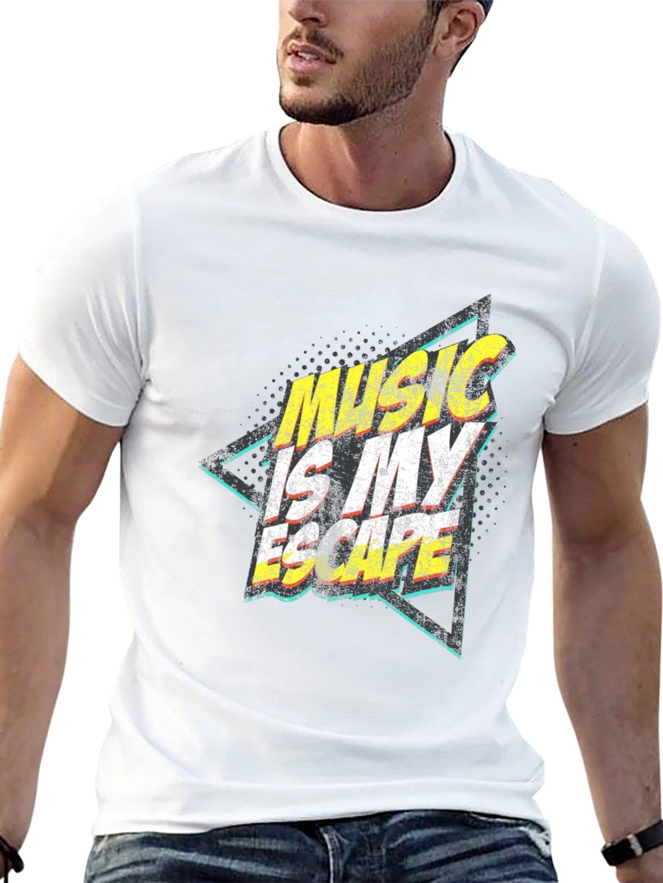 Music is My Escape Graphic Tee
