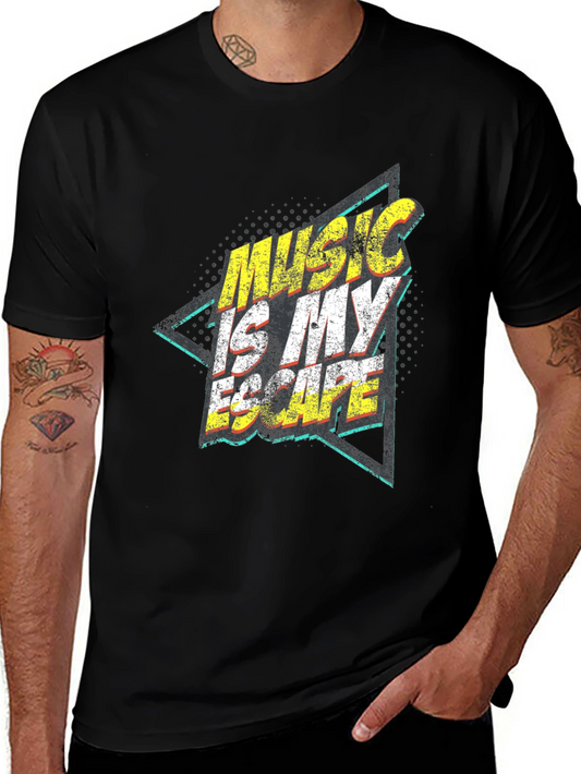 Music is My Escape Graphic Tee