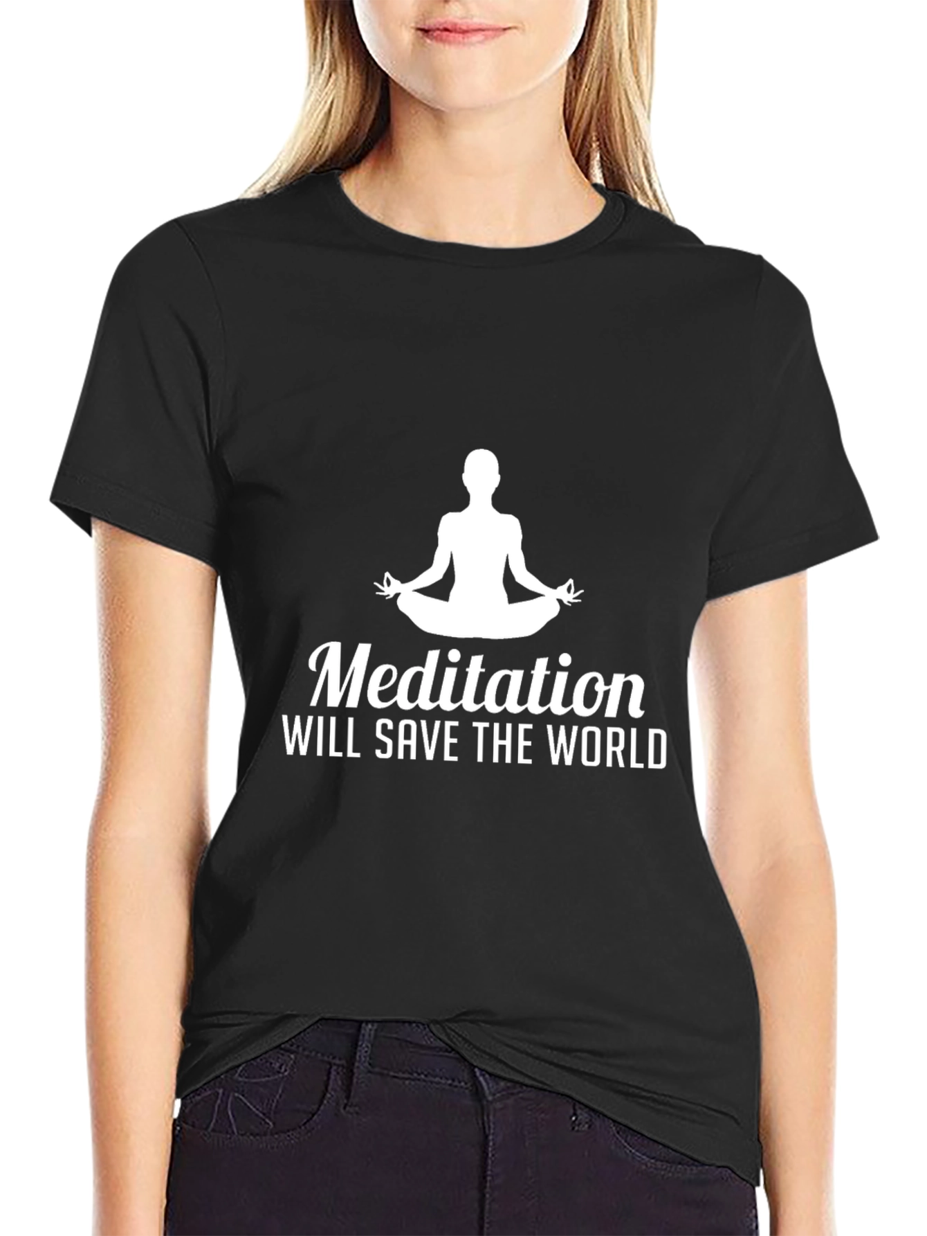 Meditation Will Save the World Graphic Tee