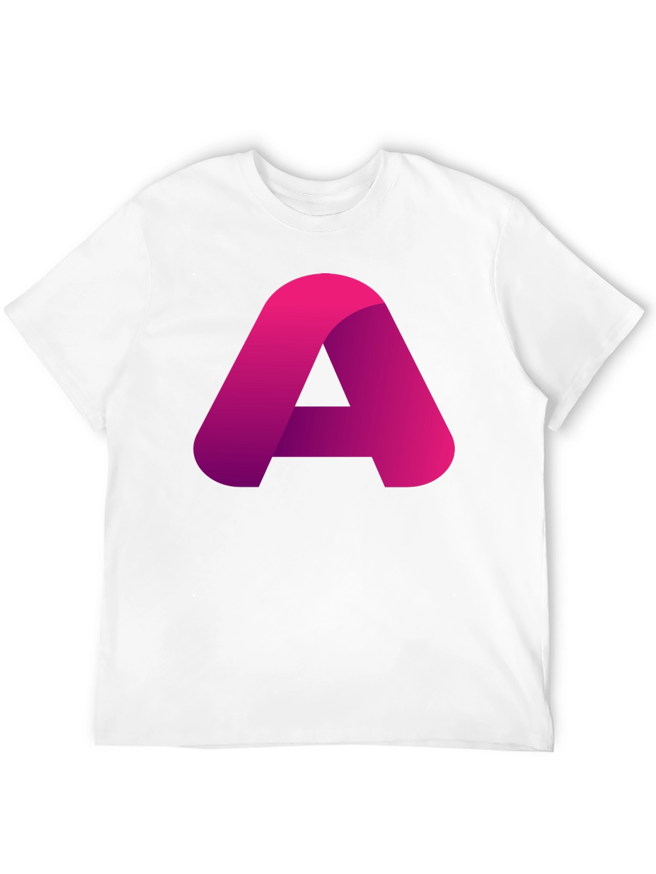 Modern A Graphic Black T-Shirt - Casual Style