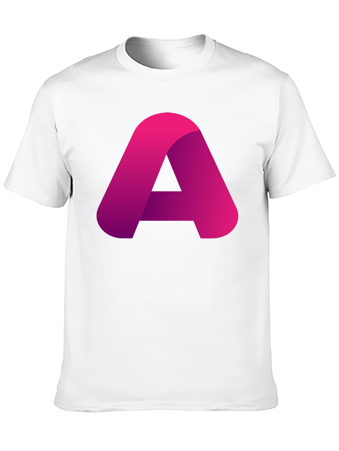 Modern A Graphic Black T-Shirt - Casual Style