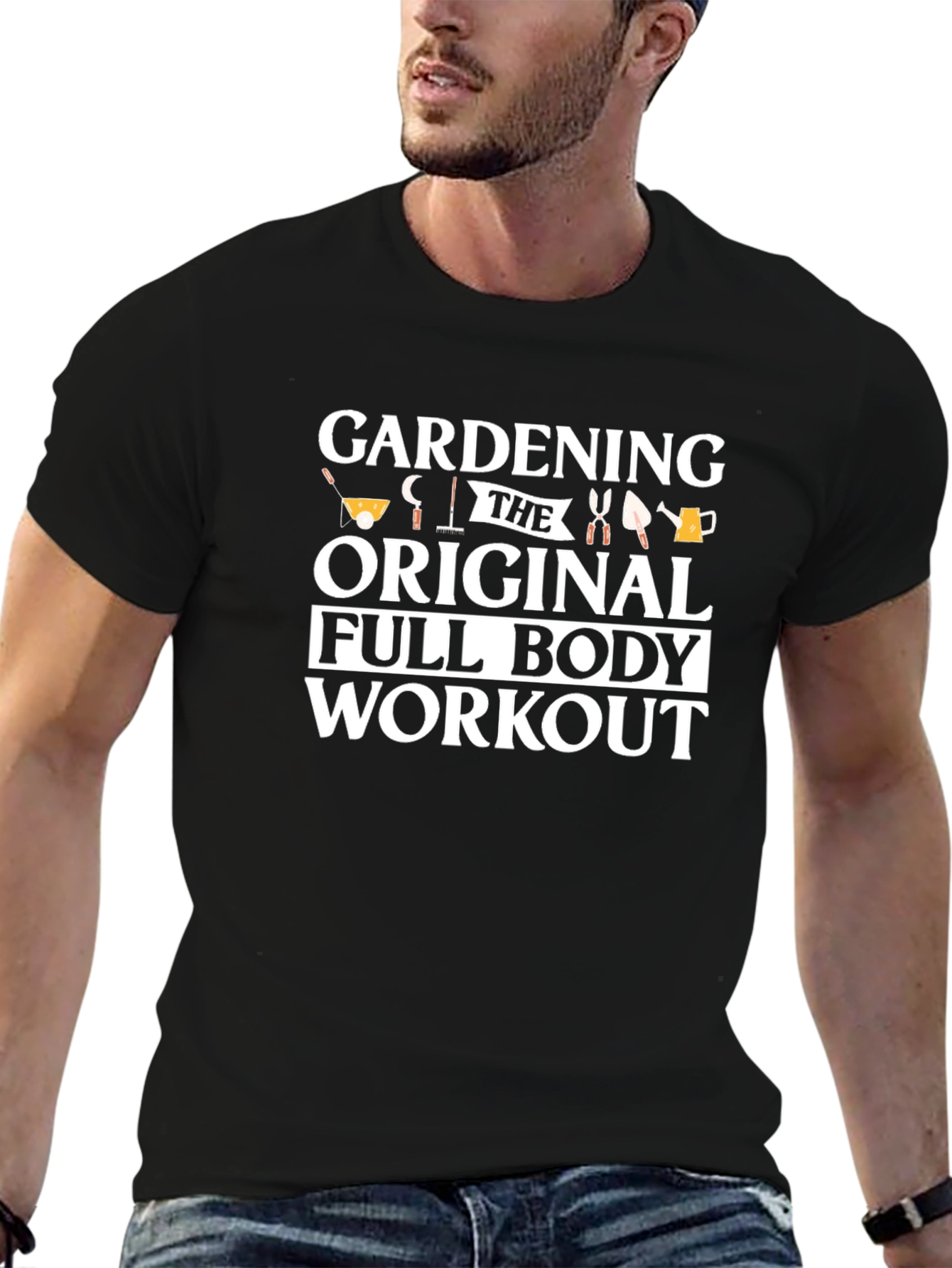 Gardening Full Body Workout Graphic T-Shirt