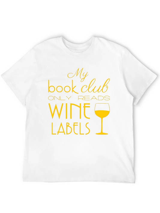 Wine Labels Book Club T-Shirt