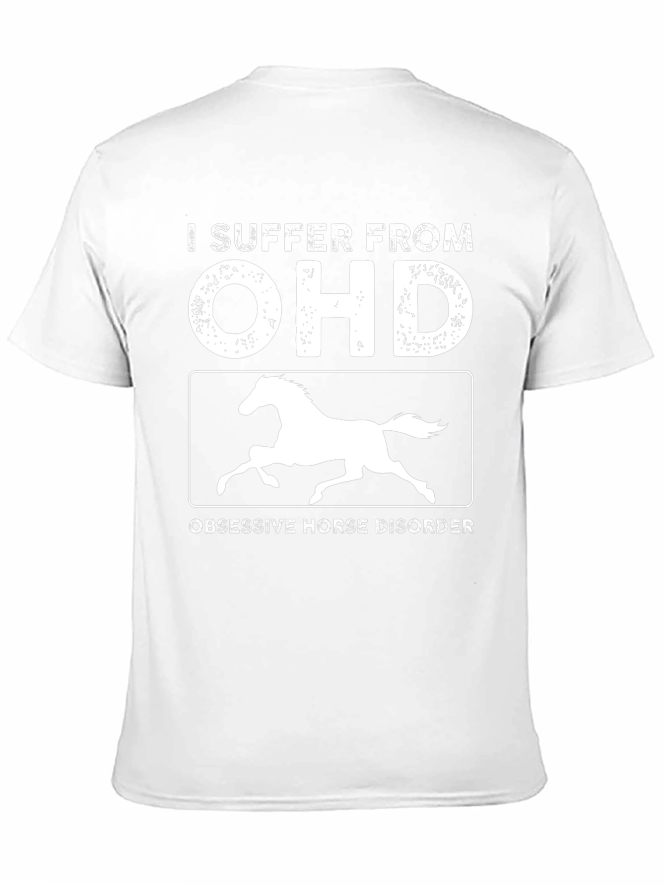Obsessive Horse Disorder Novelty T-Shirt