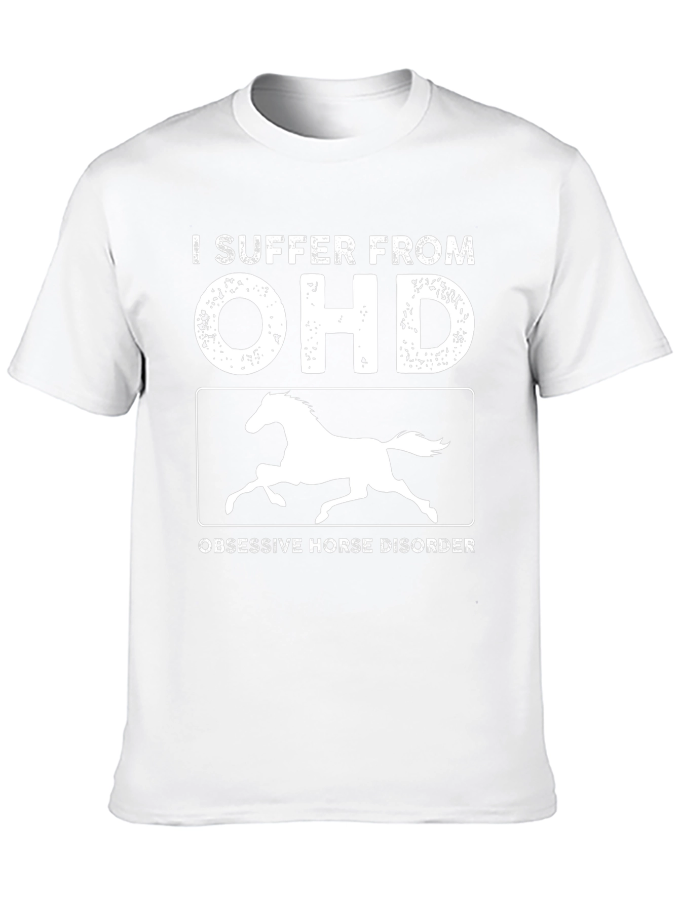 Obsessive Horse Disorder Novelty T-Shirt