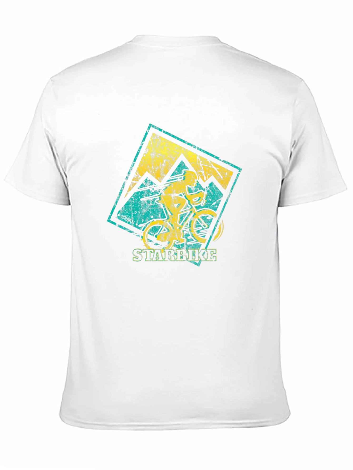 Mountain Biker Graphic T-Shirt - Starbike Design