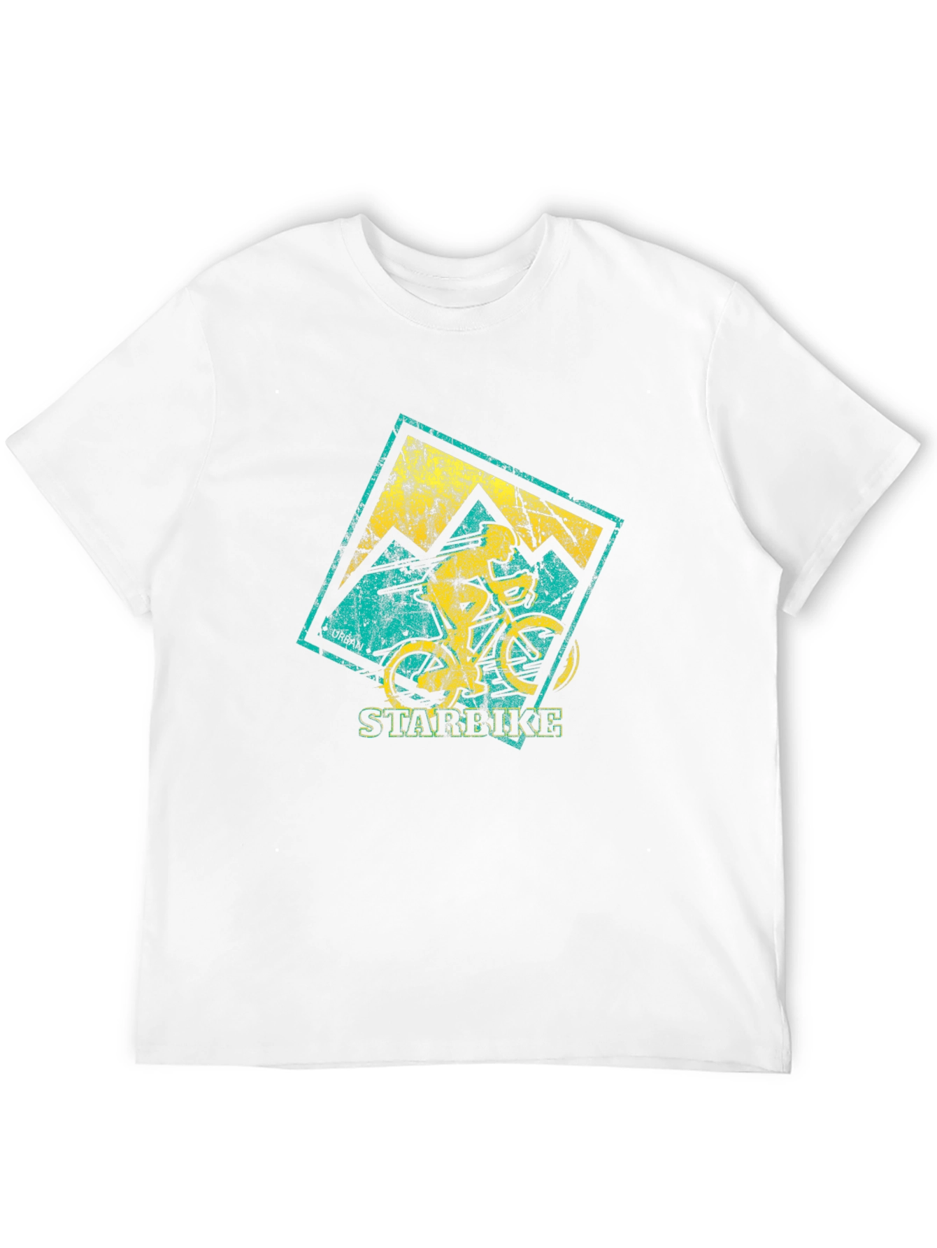 Mountain Biker Graphic T-Shirt - Starbike Design