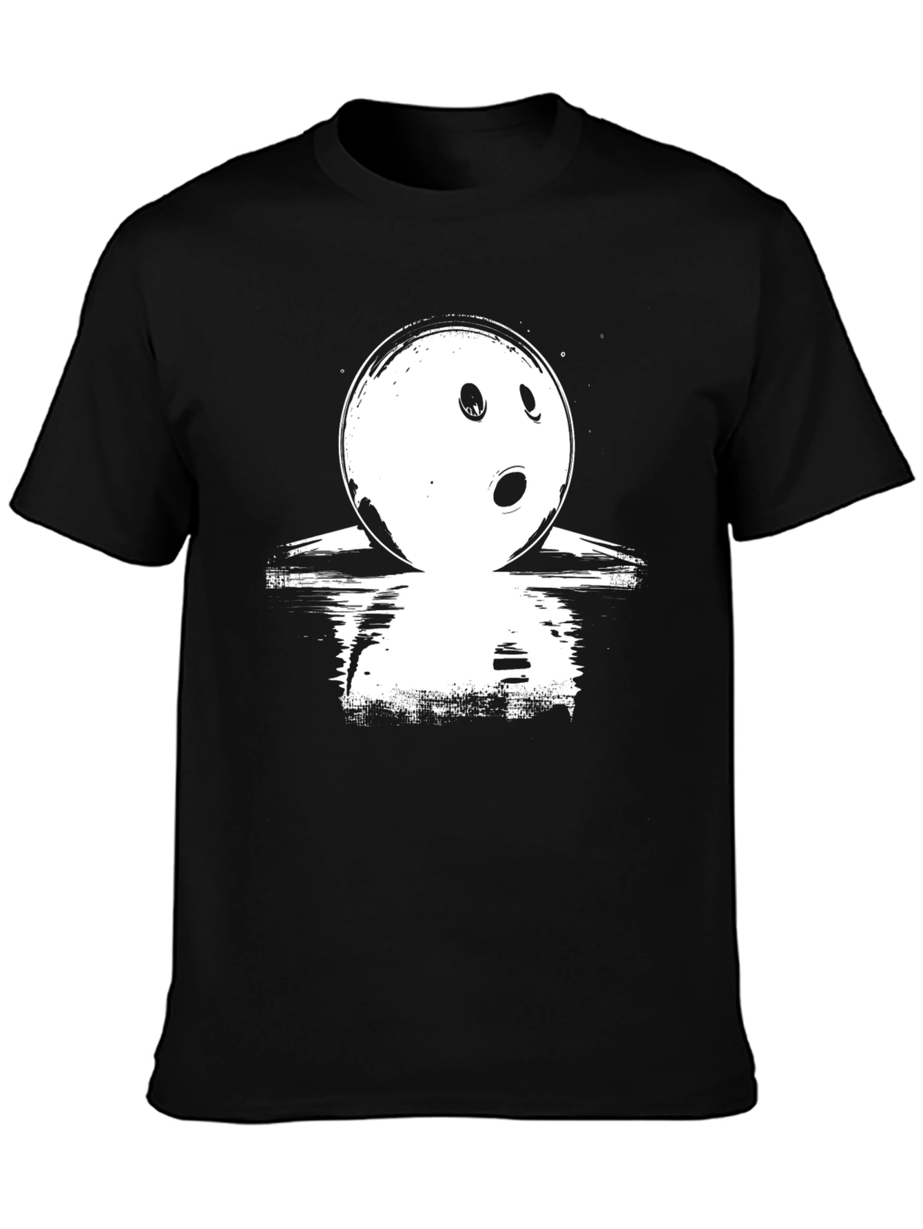 Bowling Ball Graphic Tee - Strike a Style!