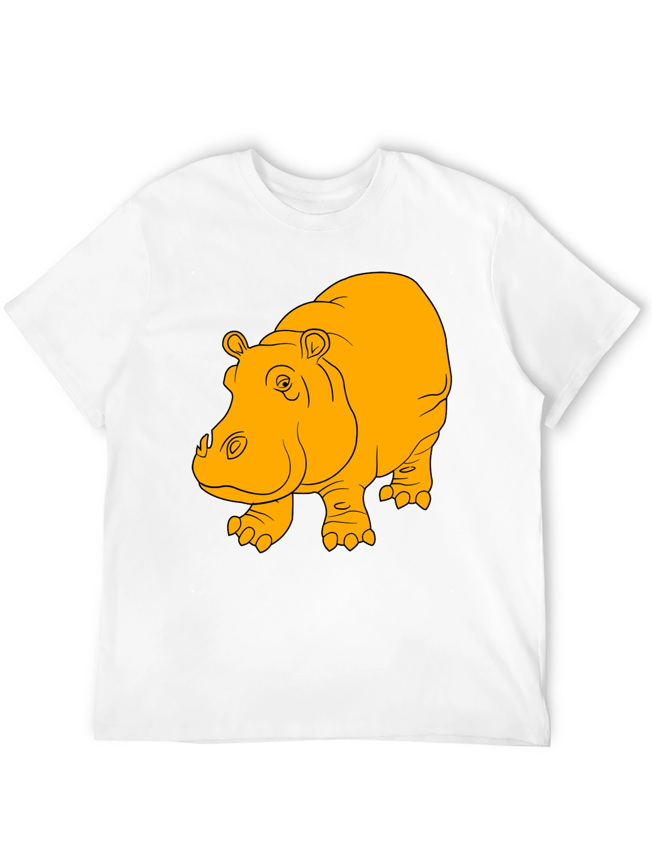 Hippo Graphic T-Shirt - Black