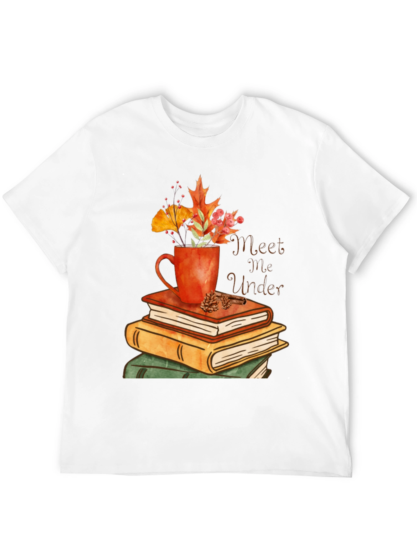 Autumn Book Lover T-Shirt