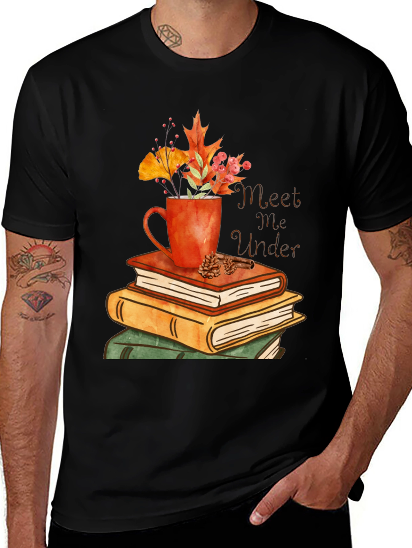 Autumn Book Lover T-Shirt