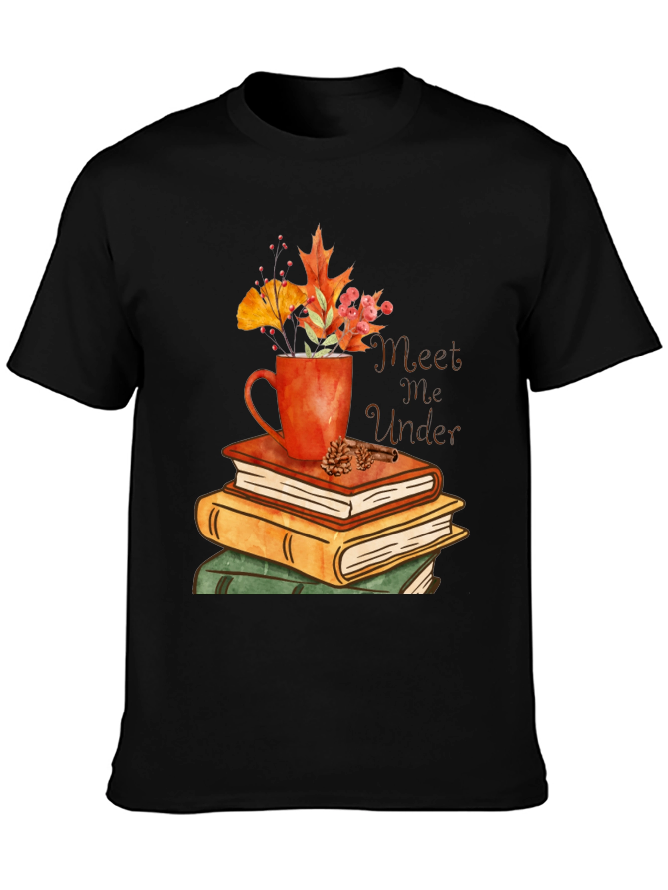 Autumn Book Lover T-Shirt