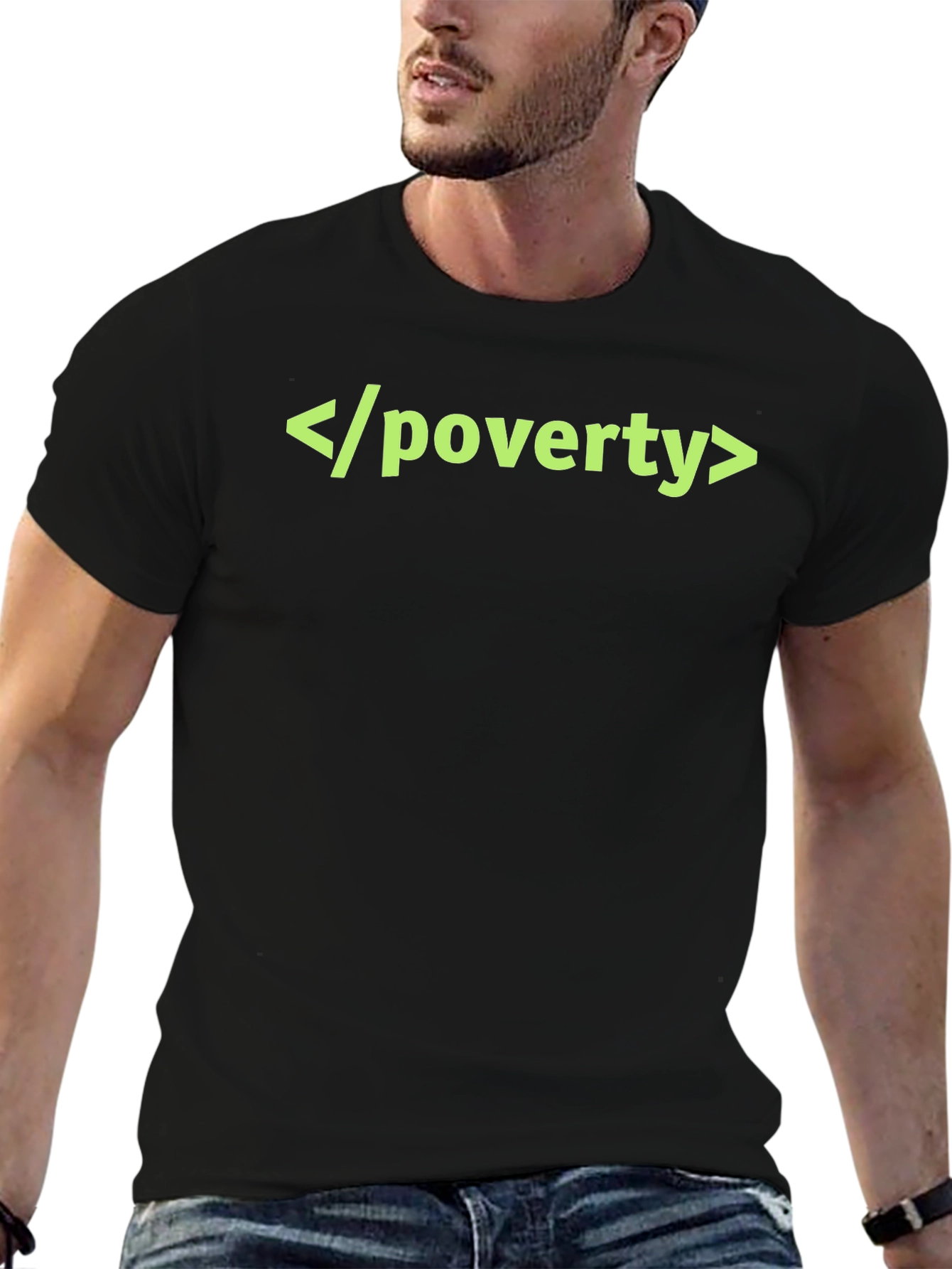 End Poverty T-Shirt - Programmer Humor Tee