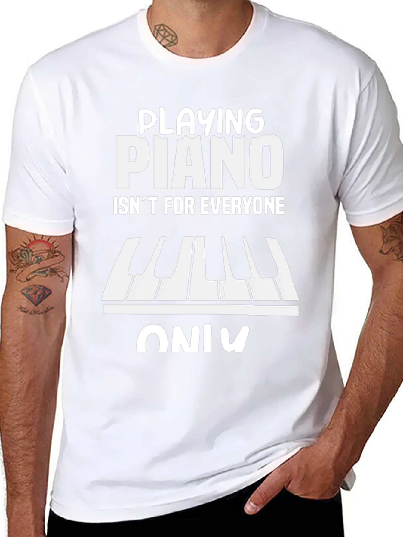 Playing Piano T-Shirt - Isnt For Everyone