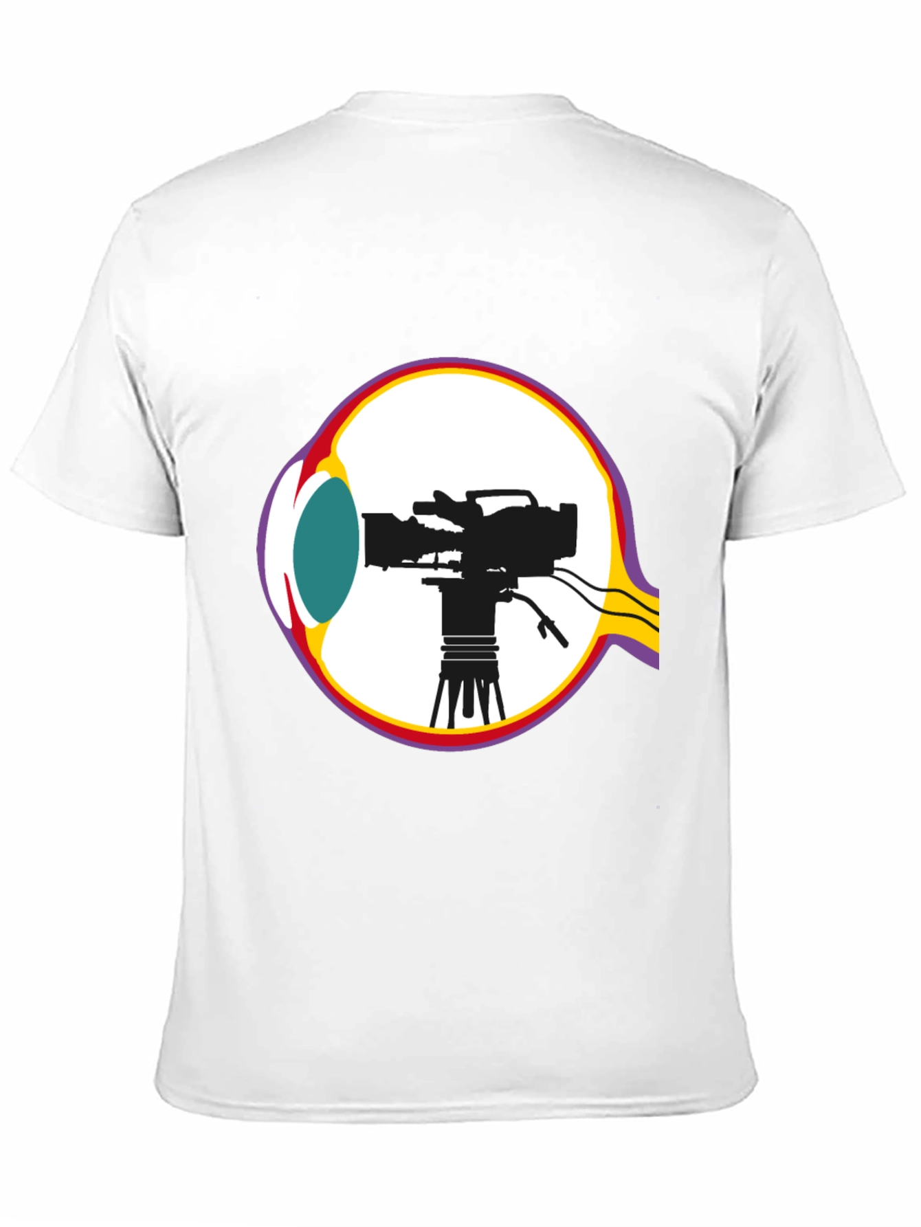 Eye Camera Black T-Shirt