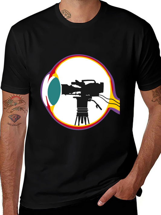 Eye Camera Black T-Shirt