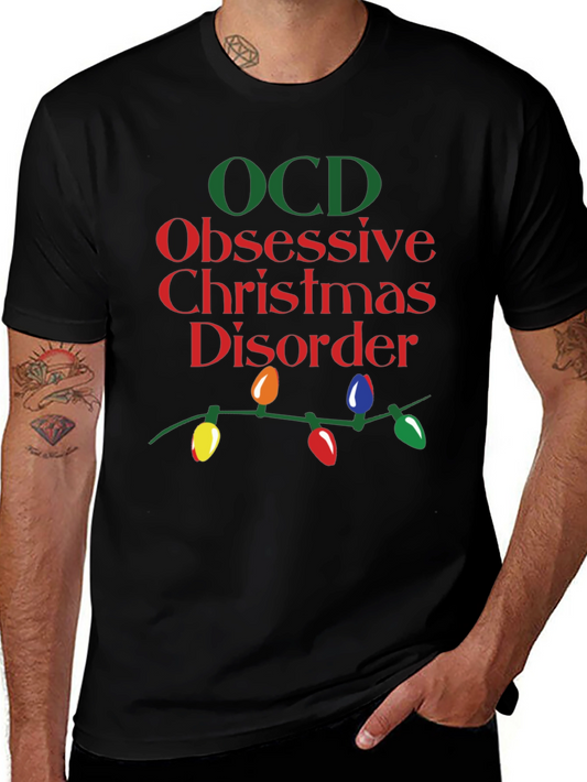 OCD Obsessive Christmas Disorder T-Shirt