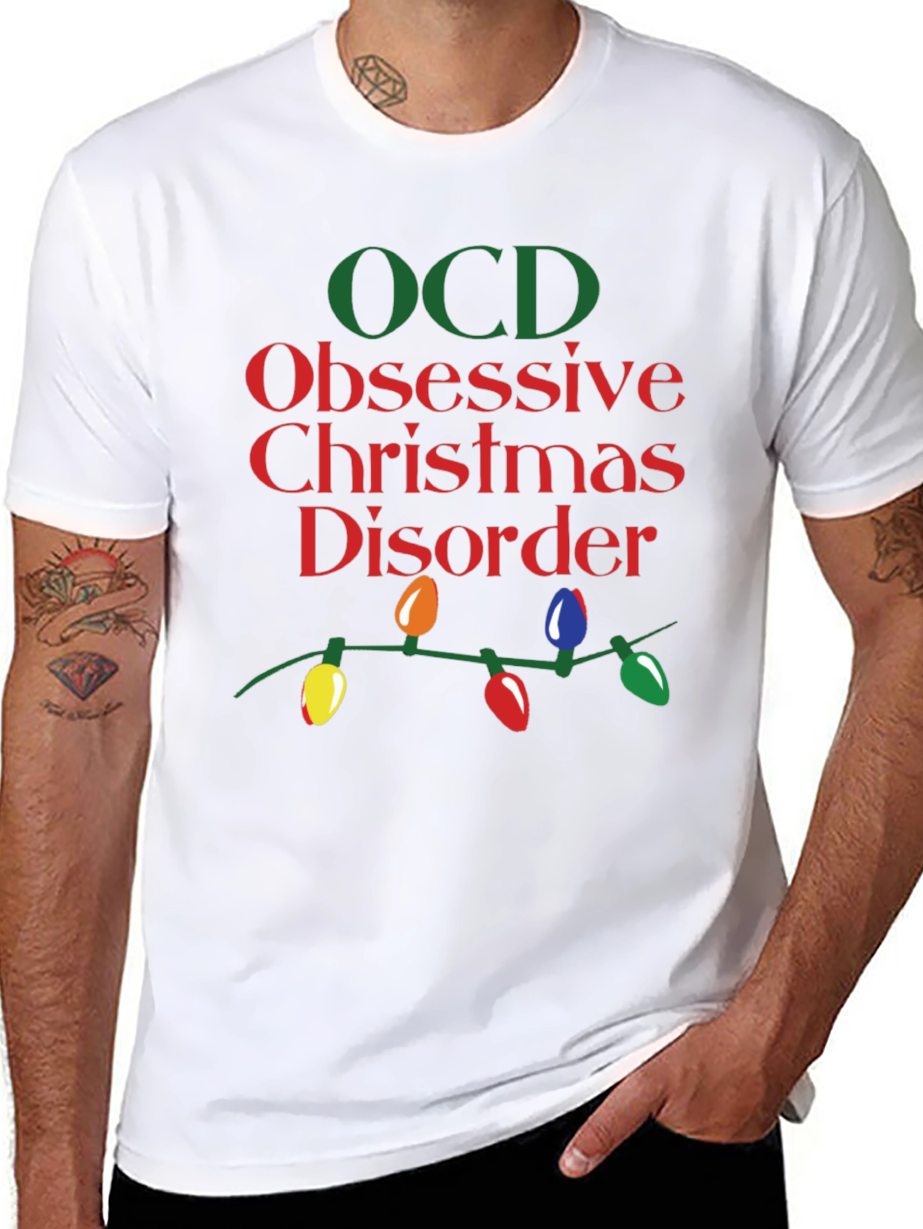 OCD Obsessive Christmas Disorder T-Shirt
