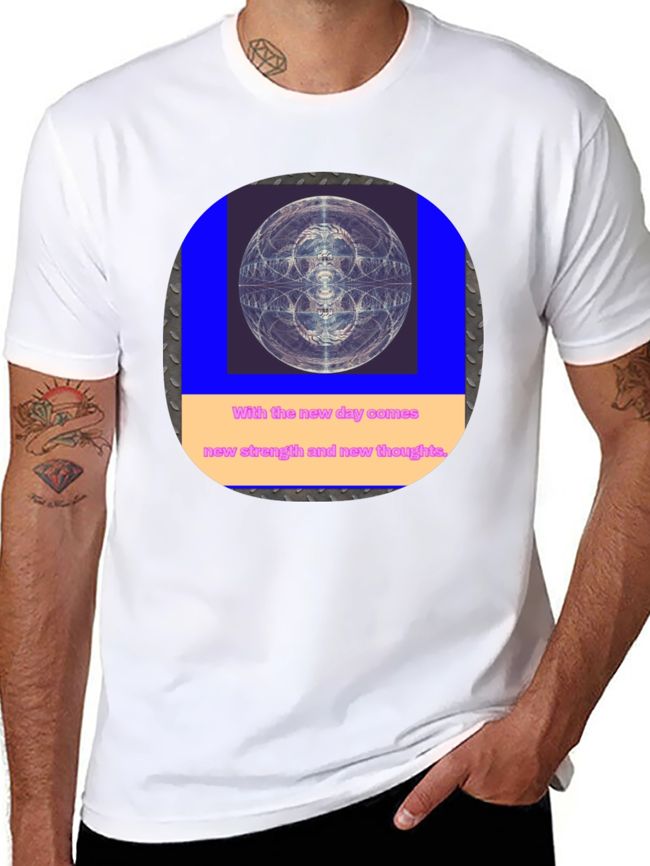 New Day Inspirational Graphic T-Shirt