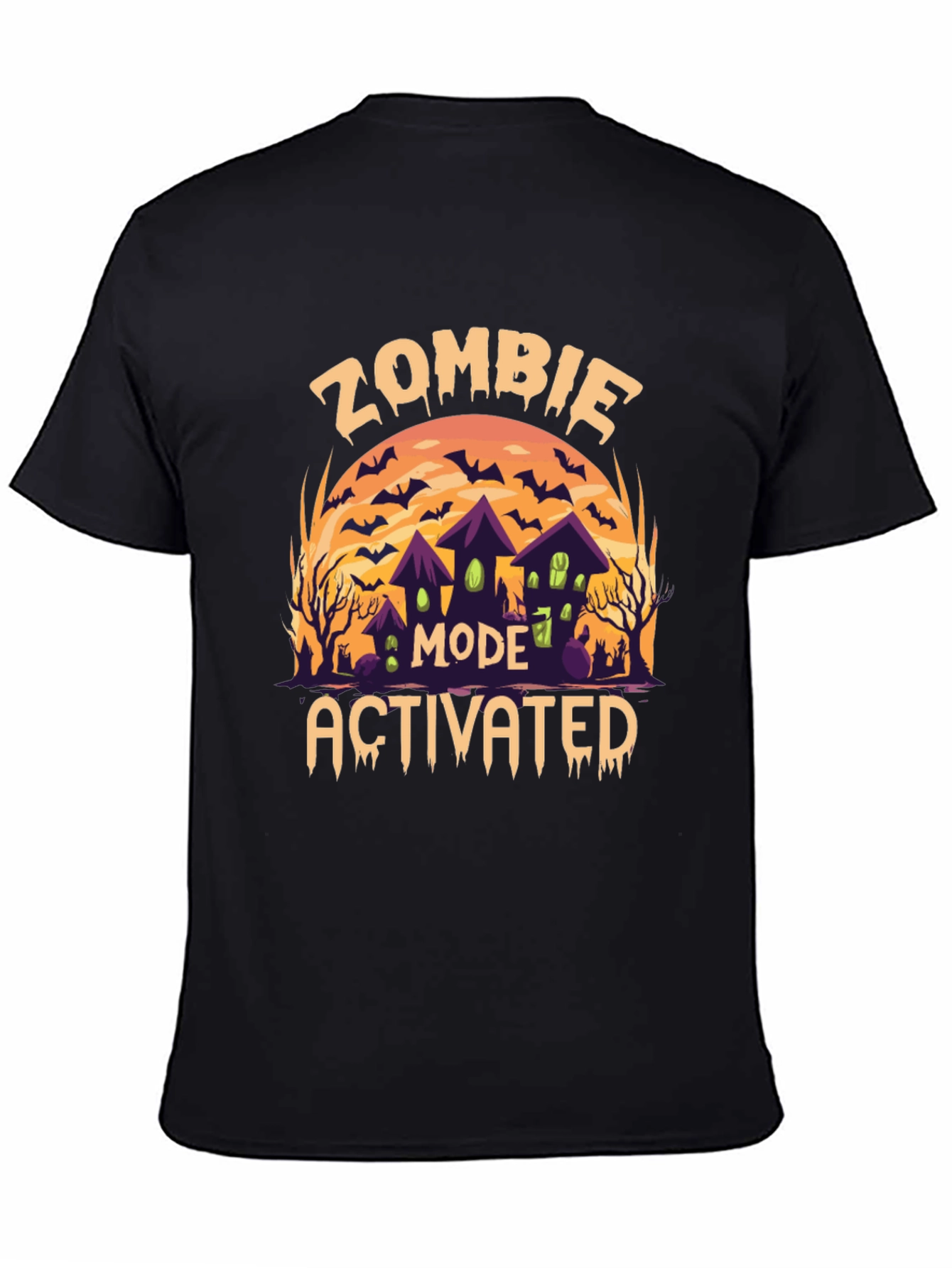 Zombie Mode Activated Halloween T-Shirt