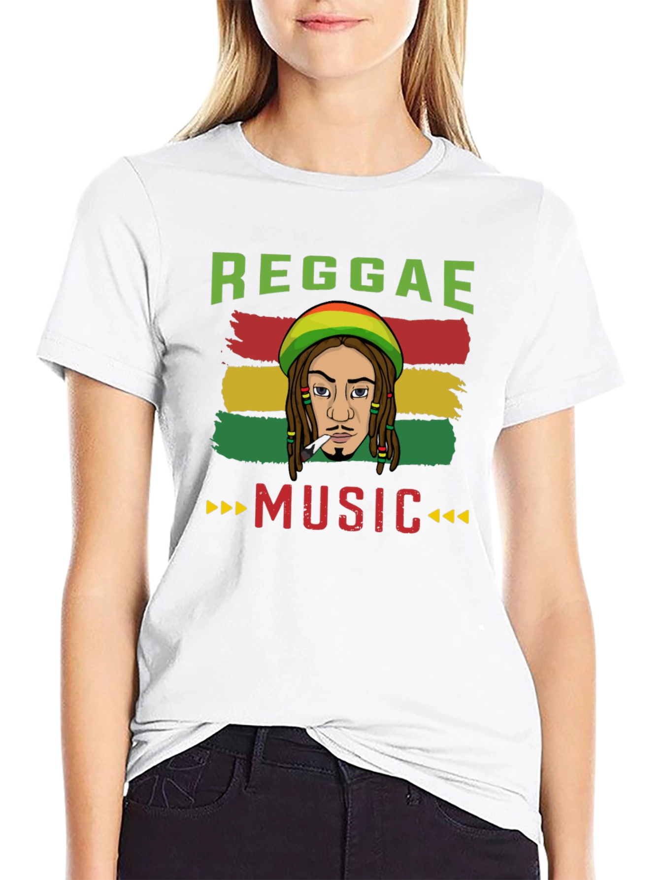 Reggae Music Graphic T-Shirt