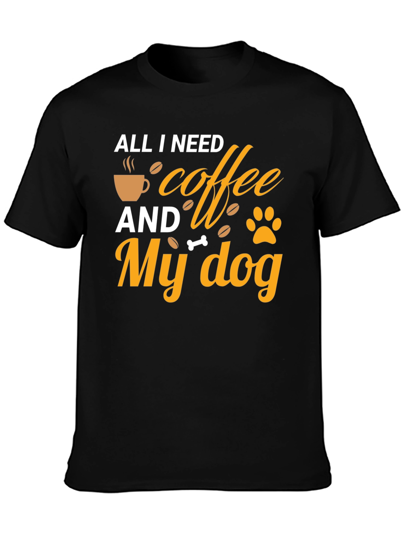 Coffee and My Dog Graphic Tee